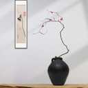 Antique Black Handmade 7.16'' Ceramic Vase, Decorative Pottery Vases Home Decor, Kitchen, Living Room, Bedroom Decor