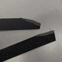 We Love Because He First Loved Us Banner - Valentine's Day Church Banner, Christian Valentine's Day Decor, Christian School Valentines Day Party Decorations Black Glitter