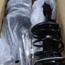 Front Strut Assembly & Sway Bar Links for 2001-2007 Chrysler Town & Country Dodge Grand Caravan, 01-03 Voyager 3.3L, Shock Absorbers Replace 531572L 531572R 4PCS