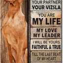 Metal Sign Tin Sign Vintage Wall Art I Am Your Friend Gift for Vizsla Lovers Vintage Wall Art Prints Bathroom Signs for Home for Yard 12 * 16inches