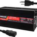 67.2V 10A Li-ion Battery Smart Charger with Cooling Fan Used for 16S 59.2V 60V Li-ion Battery Output 3pin C13 N+ L- Connector