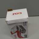 Eagle Business Card Box, Push-Button,Storage up to 550 Cards (Black, Medium)