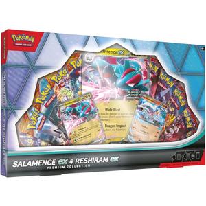 Pokemon TCG Salamence ex & Reshiram ex Premium Collection Box