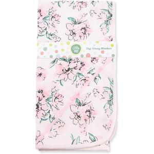 Little Me Blankets for Baby Girls' Swaddling Receiving Blanket, Pink Dream, 30 x 27 Inches