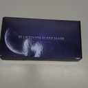 MUSICOZY Sleep Headphones, Bluetooth 5.4 Sleep Mask Headband Headphones Sleeping Eye Mask, Wireless Music Earbuds Earphones with HD Stereo Speakers for Side Sleepers, Cool Gadgets Unique Gift (Black)