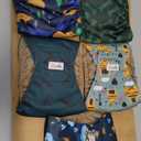 5 Pack Dog Diapers Male, Premium Belly Bands for Dogs, High Absorbing Male Dog Pee Wraps for Doggie in Incontinence or Excitable Urination and Training XS (Animal)