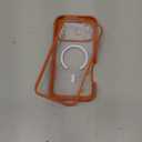 Diaclara Magnetic Designed for iPhone 17 Pro Max Case Full Body Bumper[Compatible with MagSafe] Military Drop Proof Cover with Built-in Touch Sensitive Anti-Scratch Screen Protector,Orange