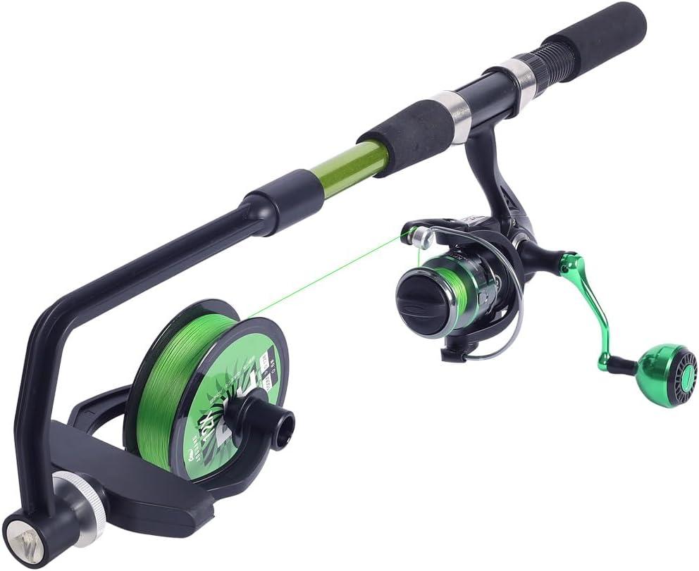 Fishing Line Spooler, Adjustable line Winder,No Line Twist, Portable for Casting & Spinning and Trolling Reel