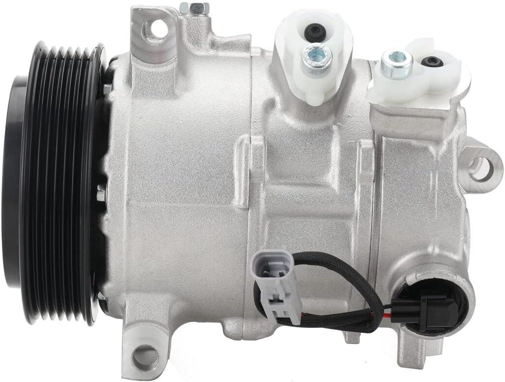 AC Compressor and A/C Clutch CO 30011C RL111610AB for 09-12, 09-17 Jeep, 2.0L, 2.4L Dodge Caliber, Patriot, Compass