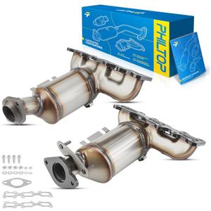 Catalytic Converter 19517/19516 Fit for 13-19 Explorer/Taurus/Flex/Police Interceptor Utility 3.5/3.7L Naturally Aspirated15-18 Edge 3.5/3.7L Naturally Aspirated13-16 MKZ 3.7L Naturally Aspirated