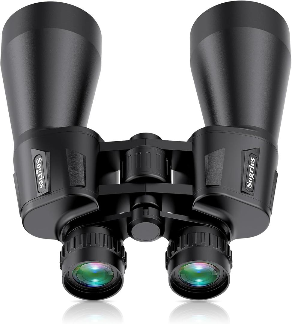 20x60 Binoculars for Adults High Powered, Waterproof & Fog Proof Compact Binoculars for Bird Watching with Low Light Vision, Hunting,Travel,Includes Carrying Bag