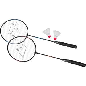 EastPoint Sports 2 Racket + Birdie Set, Black, 1-1-00351