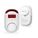 Combination Gas & Carbon Monoxide Detectors - Koabbit Plug in Carbon Monoxide Detector,Propane, Natural,Methane, Explosive Gas Detector Alarm & CO Detector Alarm for Home,Easy to Read