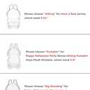 3 x Protective Case for LABUBU The Monsters Exciting Macaron, Display Stand Acrylic Case Cover Accessories with Silicone Strap White - Standing Case, Clear