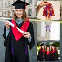 Graduation Cords, 6 PCS Purple Graduation Honor Cords Graduation Tassel Cords Bulk, 67" Long Honor Braided Cords for 2026 Graduation Decorations Bachelor Gown for Master Doctoral Students