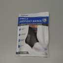 Slim-Fit Ankle Brace for Sprained Ankle, Quick Lace Up Ankle Support for Women Men with 2 Auto-Shaped Pads, Air Fabric Cool Ankle Stabilizer for Injury Recover, Running,Sports,XS(9.6-10)