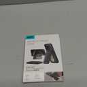 ESR for MagSafe Wallet with Stand, RFID Blocking with MagSafe Ring, 5 Card Holder for Phone Case, Slim Leather Magnetic Wallet for iPhone 17/16/15/14/13/12 Series(Not for Mini), Selected Samsung,Black