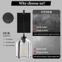 Crystal Brass Hemisphere Wall Sconce - Set of 2 Black Brushed Dimmable Sconces with Bulbs - Modern Hanging Light Decor - Luxury Indoor Lighting Fixture for Bedroom Living Room Bathroom Vanity Hallway, 2 Pack
