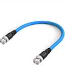 Superbat 3G/6G/12G SDI Cable 1ft BNC Jumper Belden 1694A Cable,Supports HD-SDI/3G-SDI/4K/8K Video,for Cameras Converter,Precision SDI Cord (1Pcs)