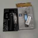 Panasonic Ear and Nose Hair Trimmer for Men with Vacuum Cleaning System, Powerful Motor and Dual-Edge Blades for Smoother Cutting, Wet/Dry  ER-GN70-K (Black)