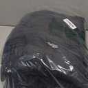 Set of 2 Chair Cushions for Dining Chairs with Ties, Indoor Non-Slip Kitchen Chair Pad and Dining Room Seat Cushion Mat for Office Living Room Outdoor 15.5" - Black