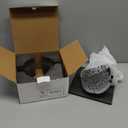 Delta 6-Setting Chrome Shower Head with High Pressure Spray, 6 Inch Round Shower Head, Showerheads, 1.75 GPM Flow Rate, Chrome 52535