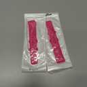 2 x Flower Engraved Bands Compatible with Fitbit Sense Bands/Versa 4/Versa 3/Sense 2 1 Band for Women,Cute Fancy Dandelion Floral Wristband Replacement Strap Compatible with Fitbit Versa 3 Bands (Large, Rosepink)