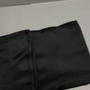 NICETOWN Black Blackout Curtain Blinds - Solid Thermal Insulated Window Treatment Blackout Drapes/Draperies for Bedroom (2 Panels, 42 inches Wide by 63 inches Long, Black)