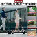 YBang 100/65-6.5 Off-Road Vacuum Tire for VSETT 11+/Zero 11X/Dualtron for 11 Inch Electric Scooter, Tubeless Wider and Thicker Tires, Non-Slip Spare Wheels for Scooter