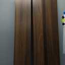 Heimlove 36 Inch Picture Ledge Shelf with Lip,Floating Shelves for Wall Set of 3,Long Wall Shelves in Varying Depths for Living Room,Bedroom,Nursery,Bookshelf - Walnut