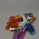 GOOTHY 8.5Ft Tropical Beach Themed Decorations Slipper String Lights with 10 Colorful Flip Flop, Outdoor Beach Flip Flop String Lights for Summer Camp Tent Wedding Holiday Party Garden Bedroom Decor (Multicolor Shoes)