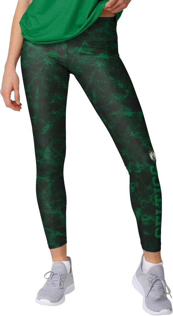 FOCO NBA Womens NBA Team Color Cloud Leggings (Medium)