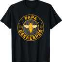 Papa Beekeeper, Bee Whisperer Distressed Retro Style T-shirt T-Shirt S
