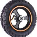 255x80 Scooter Tire,Front tires Wheel Aluminium hub, 10 Inch Replacement Thickened Pneumatic Tyres for Electric Scooter 80/65-6 10x3.0 scooter inner tubes
