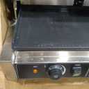 VEVOR Commercial Panini Grill, 3600W Electric Sandwich Panini Maker, Stainless Steel Double Sandwich Press Grill, Panini Grill with Temp Control & 19"x9" Flat Enamel Plate for Hamburger Steak Bacon