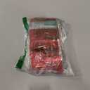 FireKylin 100 Pack Smell Proof Bags, Resealable Bags with Matte Window, Foil Pouch Stand Up Sealable Bags for Packaging（Red,4" x 6"）