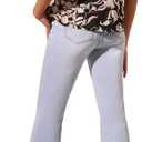 Tribal Womens Casual Short Sleeve Blouse  Lightweight Fashion Top for Work Or Everyday Wear (Black, L)