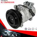 cciyu Air Conditioning Compressor for Chrysler for Neon PT Cruiser 2.0L 2.4L 2000-2009 AC Compressor for Car