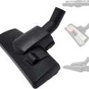 1.25 Inch Vacuum Brush Head Dual Mode - 1-1/4'' Vacuum Floor Brush Attachment Compatible with Small Shop Vac Craftman Rigid - Plus 1-3/8'' Hose Adapter for Shark Rocket HV301 HV371 HV372 Miele C1