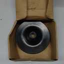 GM Saginaw Power Steering Pump Pulley Keyway Single Groove for Chevy Oldsmobile Pontiac Cadillac 350 454 Black