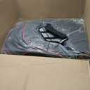 Elantra seat cover for Hyundai Elantra 2021 2022 2023 2024 2025 2026 N Line/Limited/Hybrid Limited 2021-2026 & SEL 2024-2026,Split Rear Seat W/Movable Headrests -Faux Leather-Black and red