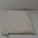 USlixury Buckwheat Pillow 20"X26" - Adjustable Height and Firmness, Organic Buckwheat Pillow, Machine Washable Pillowcase, Firm Neck Support for Back/Side/Stomach Sleepers, White