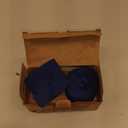 Ribbli Navy Chiffon Ribbon 1-1/2 inch x 20 Yard Handmade Fringe Chiffon Silk Ribbon,Navy Ribbon for Wrapping, Wedding Invitations, Bridal Bouquets, Home Decor