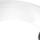 Motoforti 37cm Clear Lens Motorcycle Windshield, Adjustable Clip Wind Deflector Windshield Extension Universal Fit for Most Motorcycles & Scooters