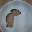 DOWAN Large Serving Bowls, Salad Bowl Set, 86/36/24 Ounces Mixing Bowls for Kitchen, White Soup Bowl, Serving Bowls Set of 3, Ceramic Bowl Sets for Family Party