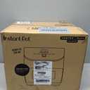 Instant Pot Vortex Plus 6QT ClearCook Air Fryer, Clear Windows, Custom Program Options, 6-in-1 Functions, Crisps, Broils, Roasts, Dehydrates, Bakes, Reheats, from the Makers of Instant Pot, Black, 6 Quarts