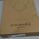 Gospire 7" Lighted Makeup Mirror with Magnification 10X/1X Double Sided, Round Magnifying LED Vanity Standing Cosmetic Shaving Mirror with Battery Operated, Cordless Portable for Bathroom Bedroom