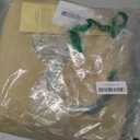 MARRAKESH STYLE Comfortable Leather Ottoman Pouf - Handmade Unstuffed Moroccan Pouf Cover - Round Pouf & Foot Rest Ottoman - Perfect for Living Rooms Bedrooms & Kids Room - Brown