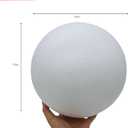 Styrofoam Balls 10 Inch, Extra Large Styrofoam Ball Craft Foam Balls for DIY Art Wedding Birthday Party Home Christmas Decorations School Projects Supplies