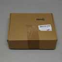 Amyhill 3 Pcs Mini Pink Christmas Tree Table Decor 3 Sizes Pastel Small Table Top Xmas Trees with Bow Pearl Pink and White Christmas Tree with Wood Base for DIY Crafts Xmas Decorations